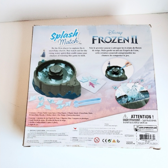 Disney Frozen II Splash Match The Snow Flake Collecting Game That Makes A Splash - Picture 6 of 6